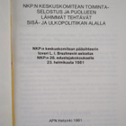 L. I. Breznev : NKP:n keskuskomitean toimintaselostus ja ... - pikkukuva 3