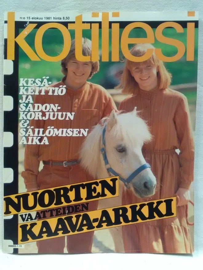 Kotiliesi N:o 15 elokuu 1981