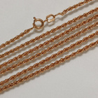 70cm NICK Free Cordell kaulakoru Gold plated - pikkukuva 1
