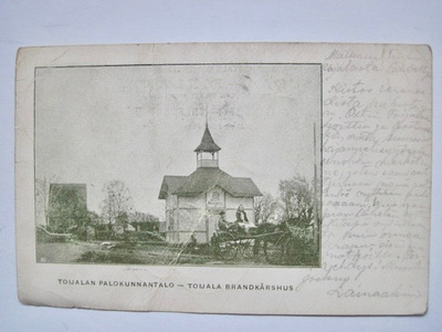 VANHA Postikortti Toijala 1902