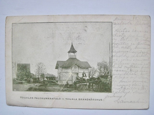 VANHA Postikortti Toijala 1902