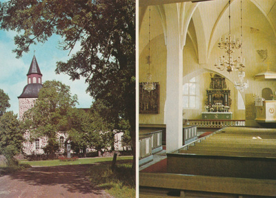 KIRKKOKORTTI - ÅLAND - SALTVIKSIN KIRKKO - 2