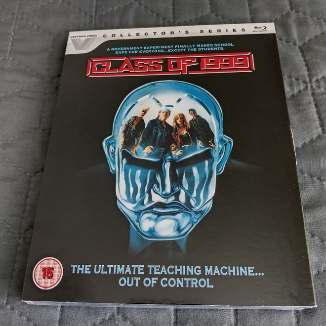 Class of 1999 slipcase Blu-ray **muoveissa**