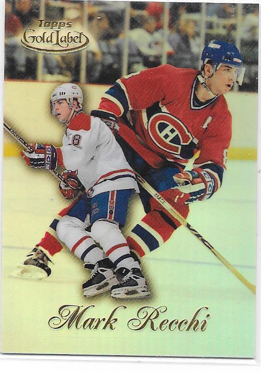 1998-99 Topps Gold Label Class 1 #47 Mark Recchi Montreal