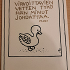 Ansio, ankanpoikanen psalmi, käsipostia 1984 - pikkukuva 1
