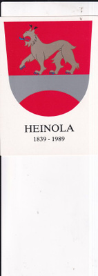 Heinola, 1839 - 1989, vaakuna , b613