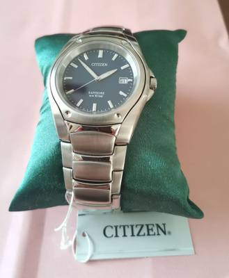 Citizen Marinaut 10bar safiirilasi Miesten Teräs rannekello