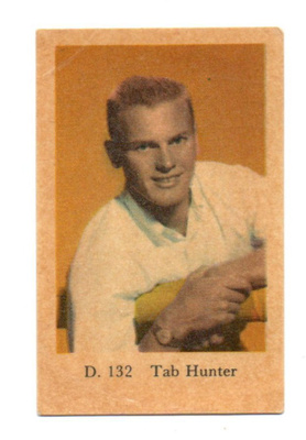 Purkkakuva D. 132 Tab Hunter Purukumikuva