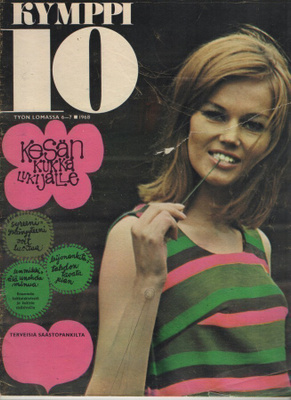 Kymppi. Työn lomassa n:o 6/7 1968 Kaarlo Juurela. Petula. Ma