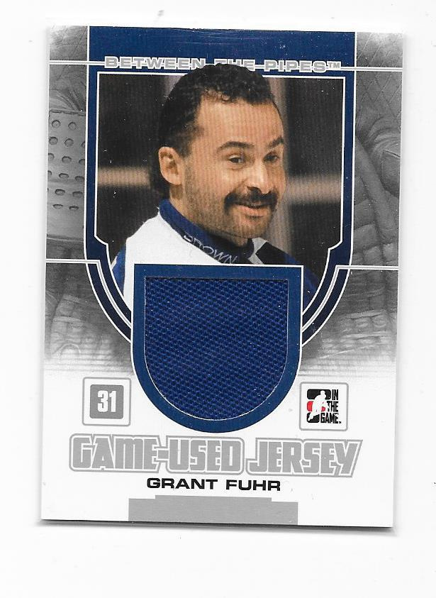 13-14 BTP Game Used Jersey # Grant Fuhr Toronto Paitakortti