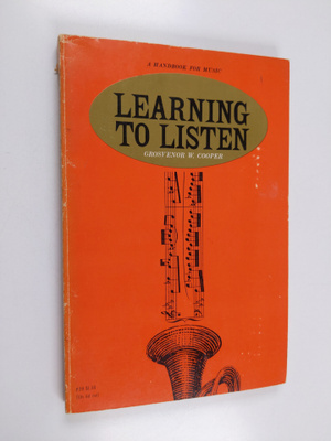 Grosvenor W. Cooper : Learning to listen
