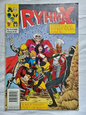 Ryhmä-X 1988/09: Tervetuloa Ryhmä-X:ään, Havok...
