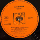 Dave Brubeck – Time In (LP) - pikkukuva 4