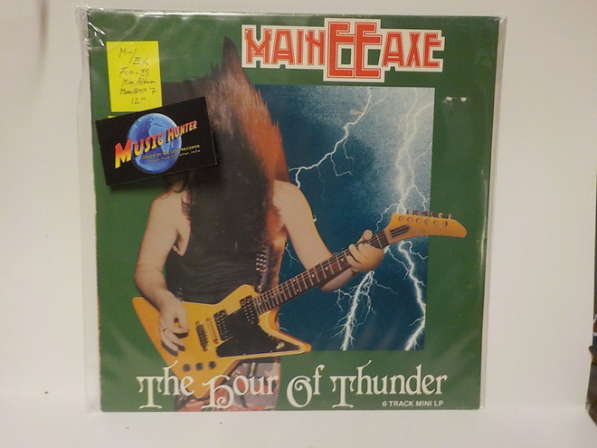 MAINEEAXE - THE HOUR OF THUNDER M-/EX 12" MINI ALBUM