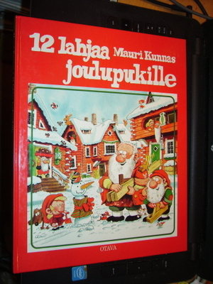 Mauri Kunnas: 12 Lahjaa Joulupukille (1p.1987) Sis.postikulu