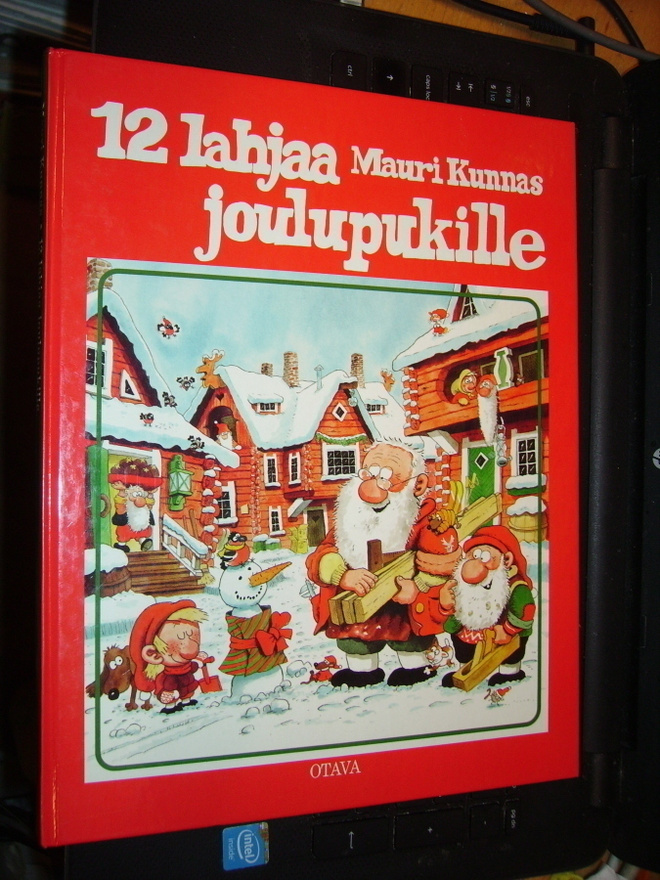 Mauri Kunnas: 12 Lahjaa Joulupukille (1p.1987) Sis.postikulu
