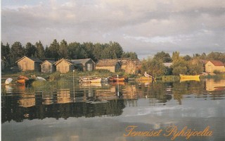 Postikortti, PYHÄJOKI, Kaukon kalaranta