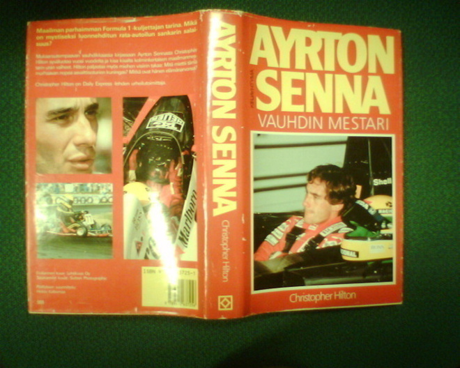 Hilton : AYRTON SENNA VAUHDIN MESTARI ( 1 p. 1992 ) Sis.pk:t