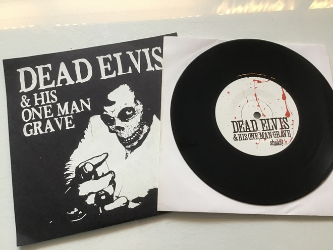 Dead Elvis & His one man grave Shake! 7” lp vinyyli