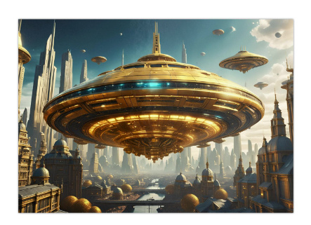 100 kpl uusia Sci-Fi taide julisteita koko A4