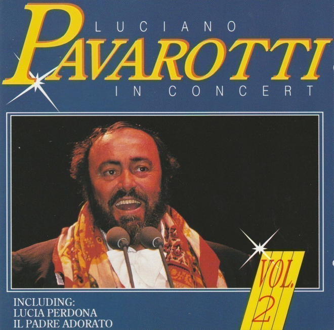 CD: Luciano Pavarotti in concert vol. 2