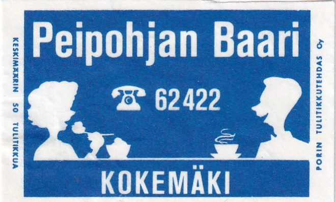 Kokemäki, Peipohjan Baari    8/3