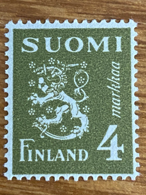 LEIJONAMALLI 1930 4MARKKAA**