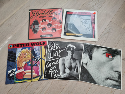 Peter Wolf ja J.Geils Band 5 levyn paketti