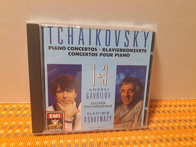 Tchaikovsky:Piano Concertos Nos. 1 & 3-Gavrilov-Ashkenazy CD