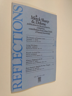 a Merck Sharp & Dohme, vol. XIV , no. 4/1979 : publicatio...