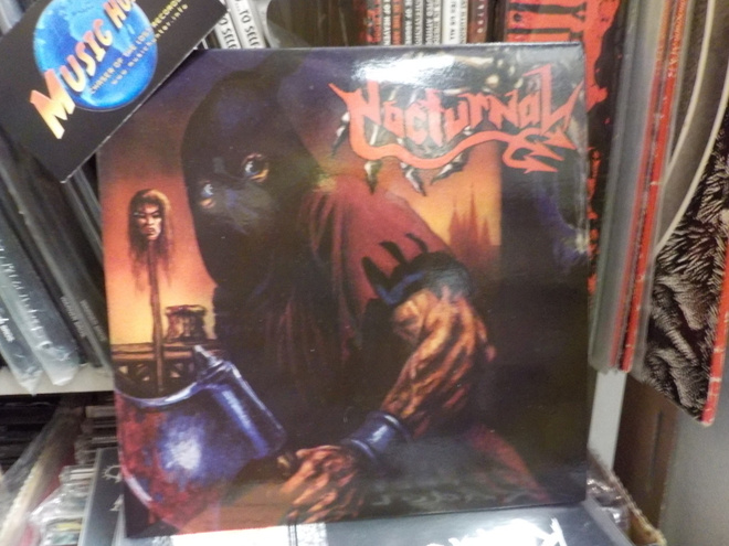 NUNSLAUGHTER / NOCTURNAL - CRYPTIC / NOCTURNAL  M-/M-  7"