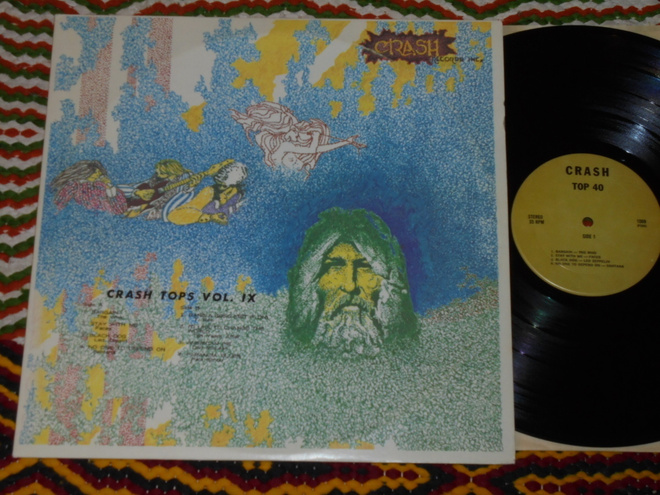 CRASH TOPS Vol. 9 - LP 1972 USA rock MINT-
