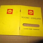 SHELL Suomi-Finland Lasten Passi v.1963 GREAT! - pikkukuva 1