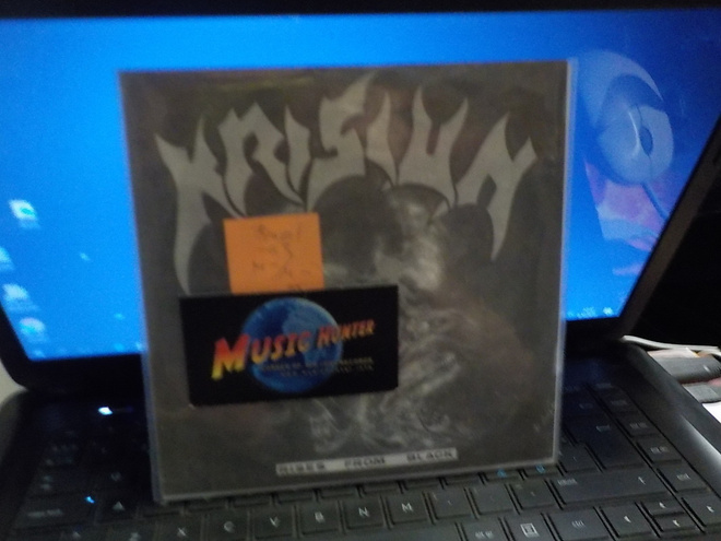 KRISIUN - RISES FROM BLACK 7"SINGLE BRAZIL -93 M-/M-