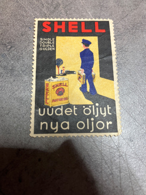SHELL kirjeensulkijamerkki