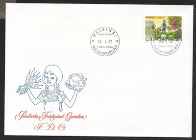 Puutarhamme 1982 FDC (LAPE 896)