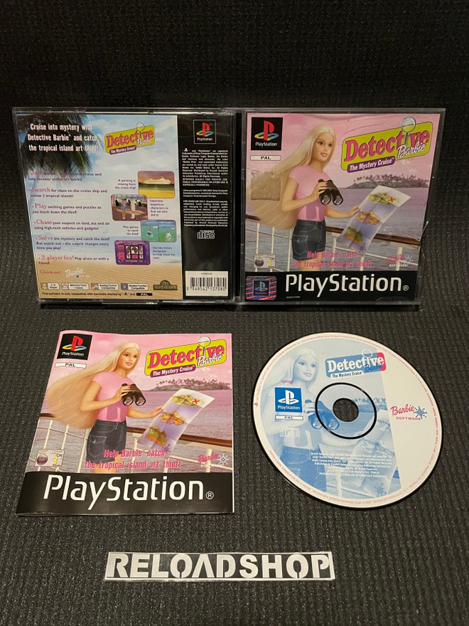 Detective Barbie The Mystery Cruise PS1 - CIB