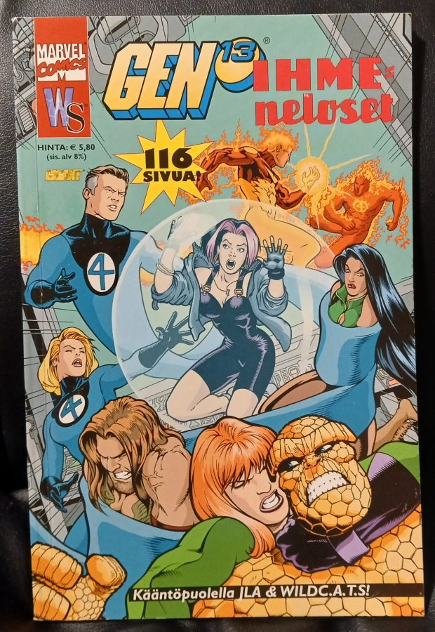 Gen 13 & Ihmeneloset ja JLA & WILDC.A.T.S