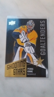 2018-19 Upper Deck SHOOTING STARS GOALTENDERS Bl Pekka Rinne