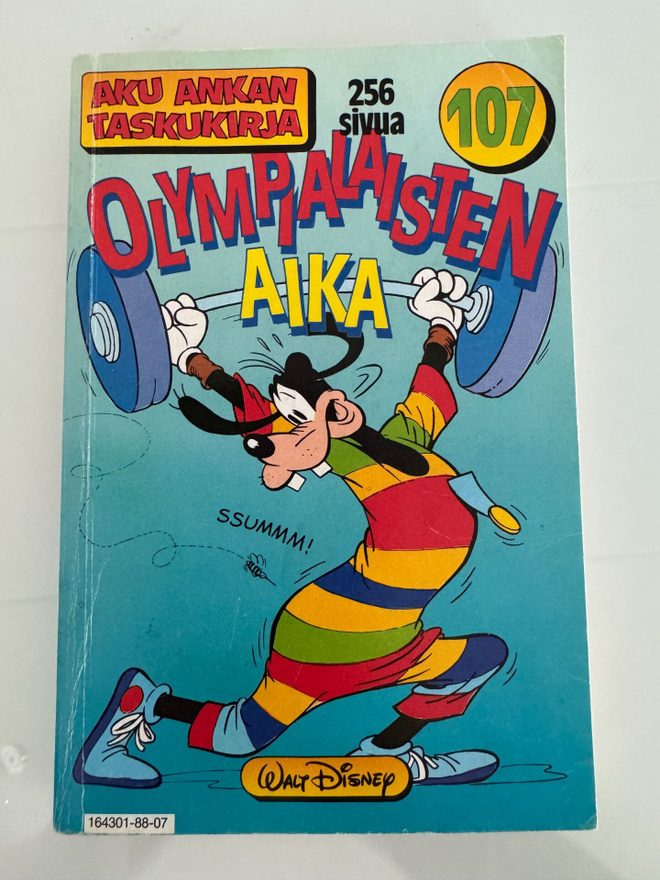 Aku Ankan taskukirja nro 107 : Olympialaisten aika