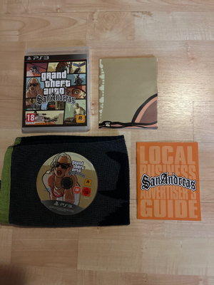 Grand Theft Auto: San Andreas (PS3)(PAL)(CIB)
