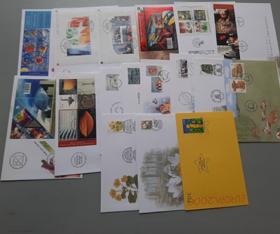 FDC Suomi erä 2000, 17eril vihko blokki ym (Helsinki vihko)