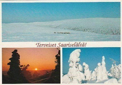 Postikortti, SAARISELKÄ, Erikoisleima