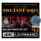 NEW The BAND The LAST WALTZ 4K UHD (1978) FREE SHIPPING - pikkukuva 1