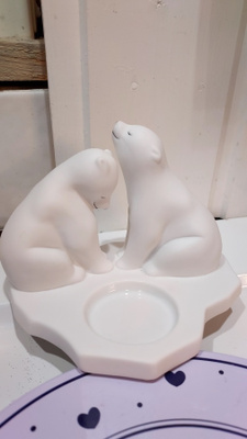PARTYLITE JÄÄKARHUT - TUIKKUVOTIIVI