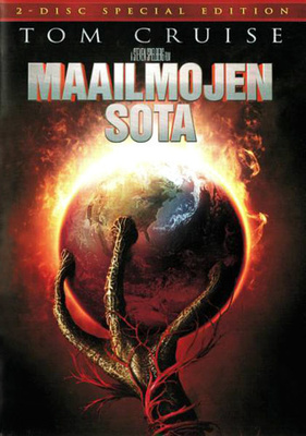 Maailmojen Sota 2005 Spielberg. Tom Cruise 2DVD Special Edit
