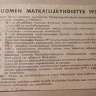 Suomen Matkailijayhdistys r.y.:n jäsenkortti / Tampere 1950 - pikkukuva 2