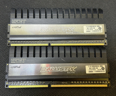 Crucial Ballistix Elite 16GB (2x8GB) DDR3 *SIS TOIMITUS*