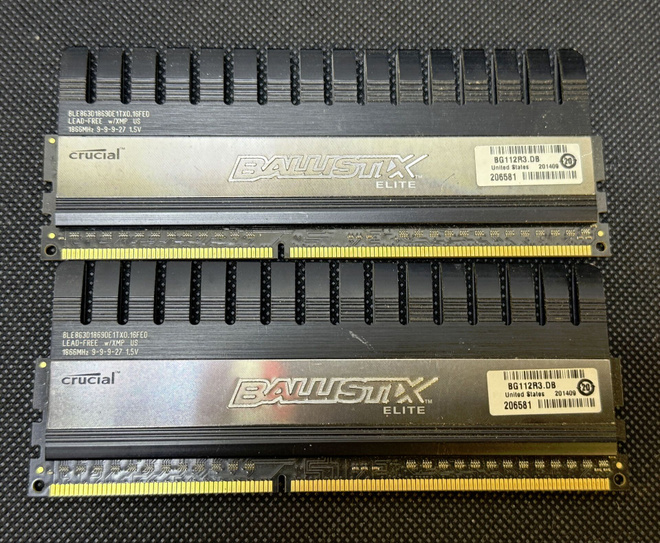 Crucial Ballistix Elite 16GB (2x8GB) DDR3  *SIS TOIMITUS*