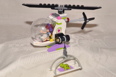 LEGO Friends - Mian pelastus helikopteri -